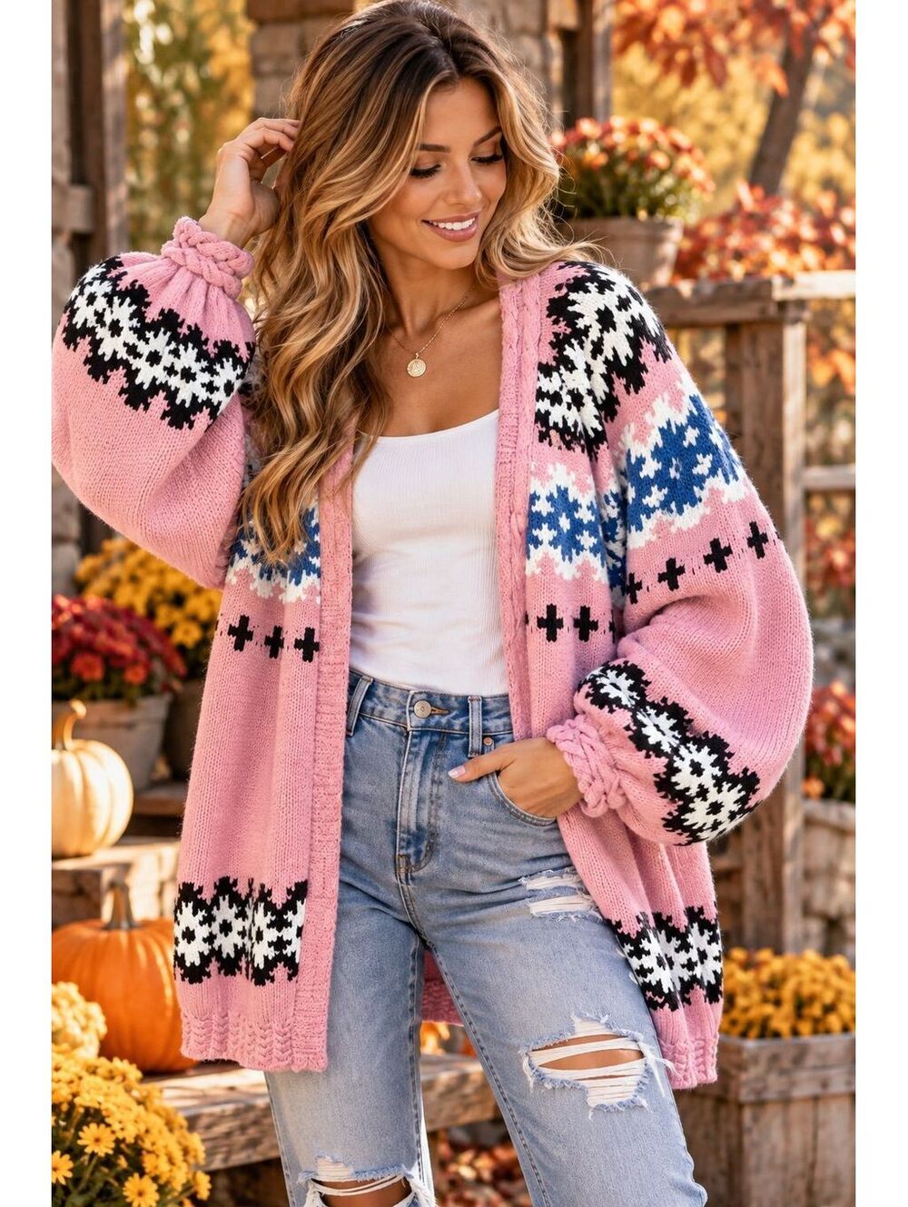 NWT Chou Yatou Super soft oversized detailed cardigan medium